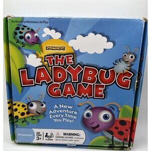 The Ladybug Board‎ Game By Zobmondo Ages 3-Up 2-4 Players No Reading Required